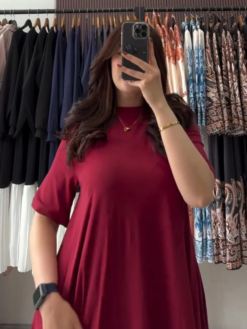 Ch # 560 Cc Long Loose Summer Top