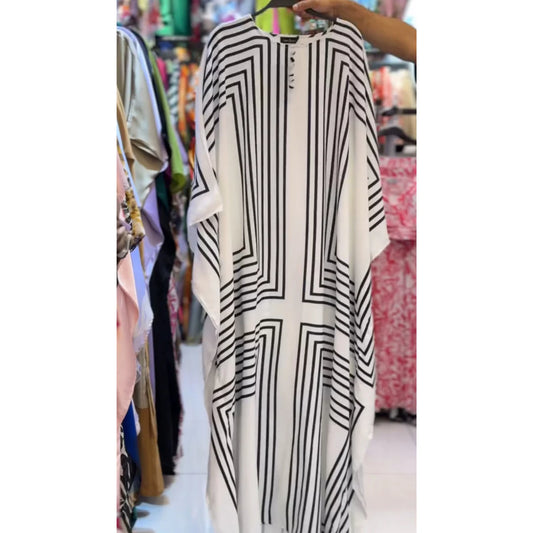 CH 533 Silk Kaftaan Dress