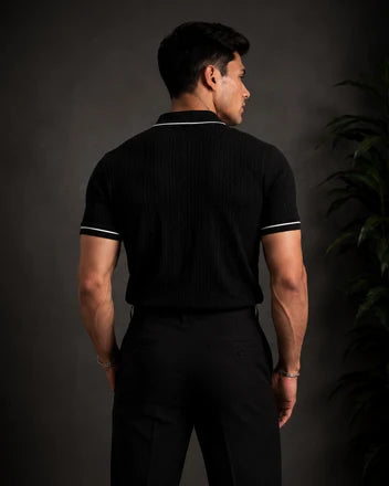 CLEVERCLOTHER | The Elite Texture Polo