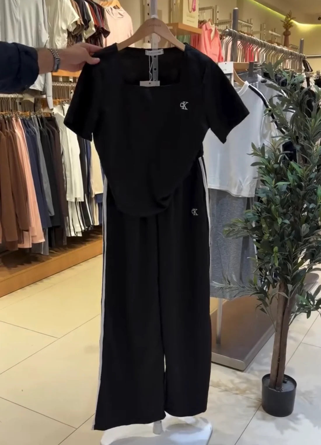 CH - 6126 - Square Nevk Co-ord Set |cleverclother