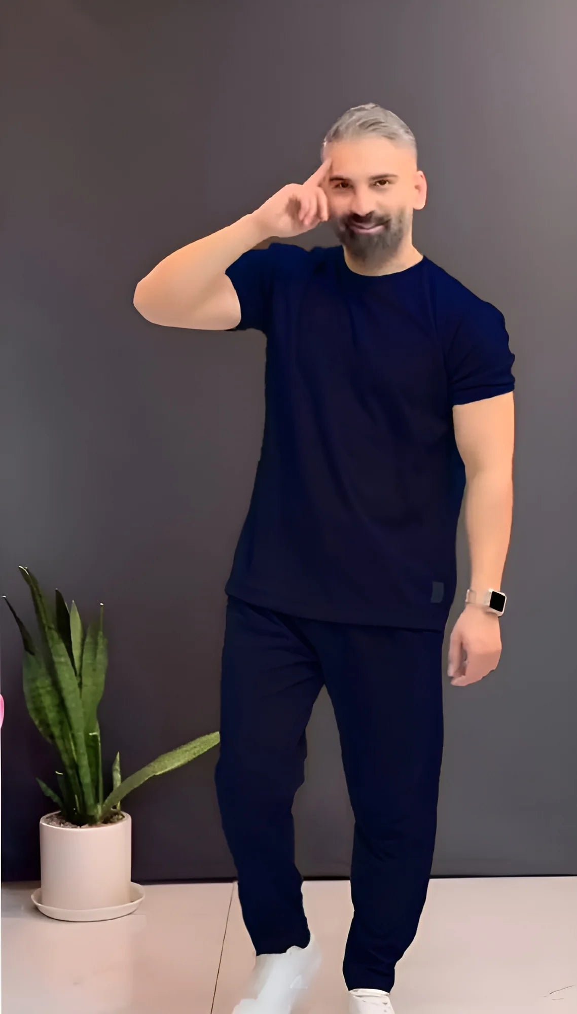 Dry Fit 2 Pcs Style Tracksuit LI 42