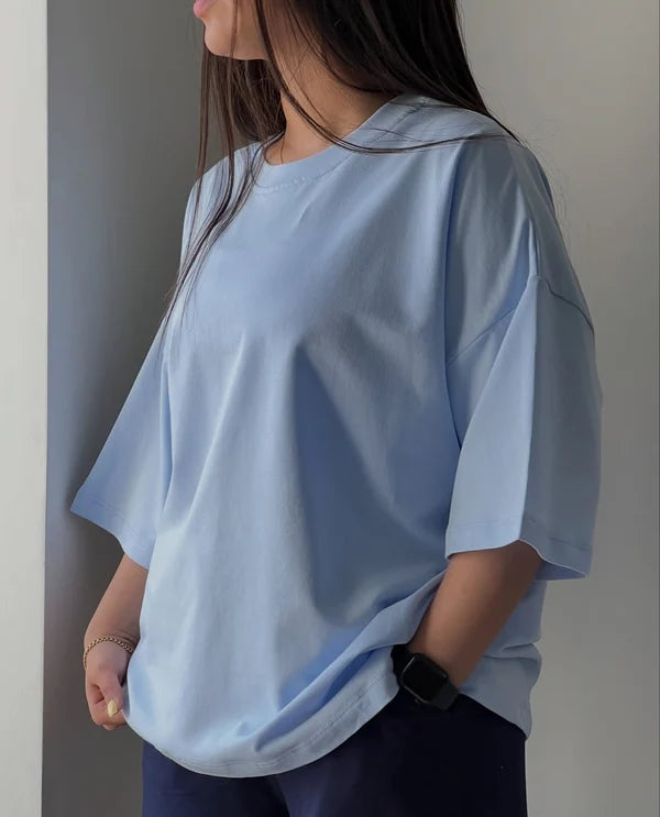 CH - 6113 - Downtown Oversized Tee |CLEVERCLOTHER