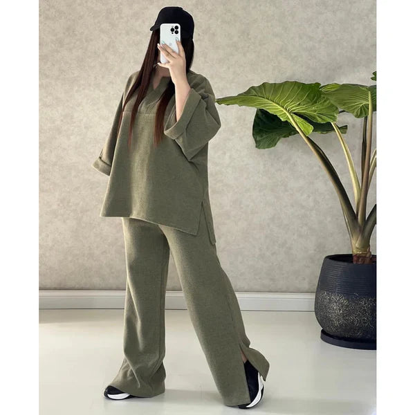 Clever Clother winter bottom cut 2 pieces fleece dress CH # 327