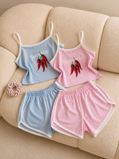 CH - 6096 - Spice It Up Cami & Shorts Set |CLEVERCLOTHER