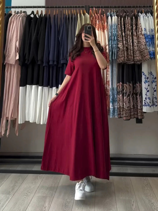 Ch # 560 Cc  Long Loose Summer Top