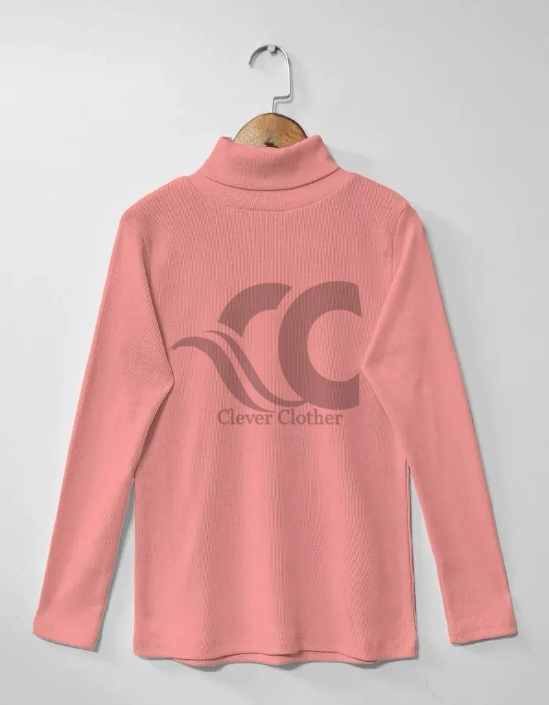 Plain Warm Fleece High neck CH-379