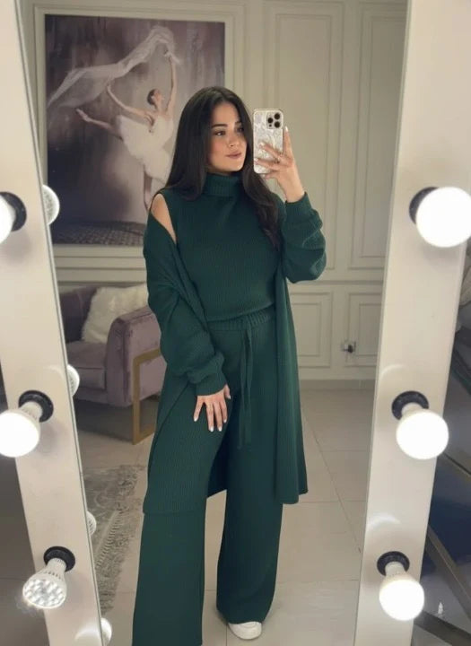 CH-604 Winter Glam 3-Piece Fleece Outfit
