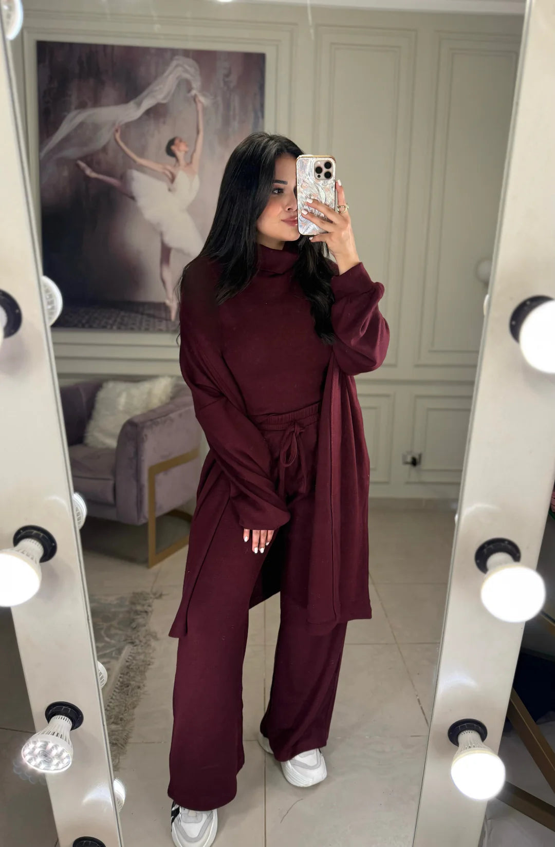CH-604 Winter Glam 3-Piece Fleece Outfit