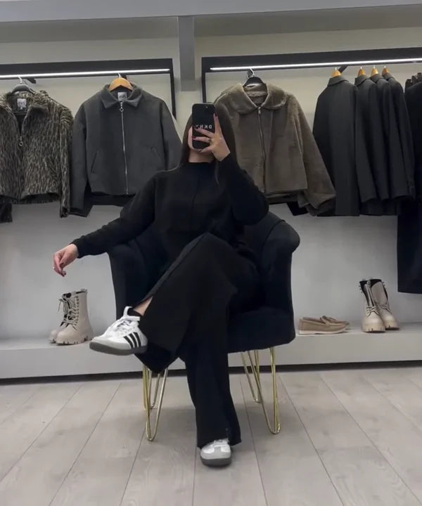 CH 522 Bootcut Fleece Co-ord Set For Winter