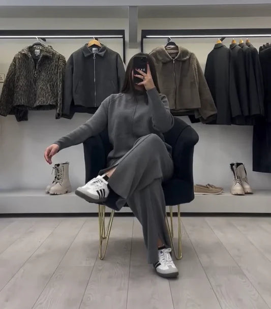 CH 522 Bootcut Fleece Co-ord Set For Winter