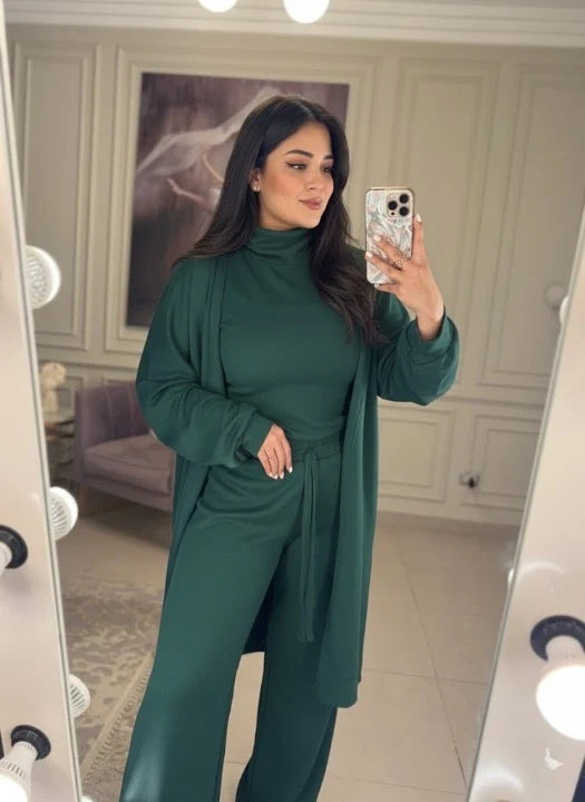 CH-604 Winter Glam 3-Piece Fleece Outfit