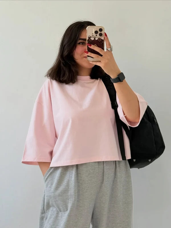 CH - 6095 - Everyday Boxy Tee |Cleverclother