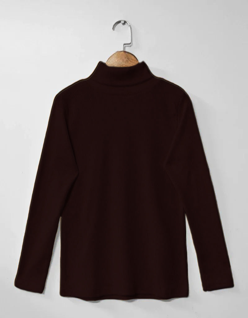 Plain Warm Fleece High neck CH-379