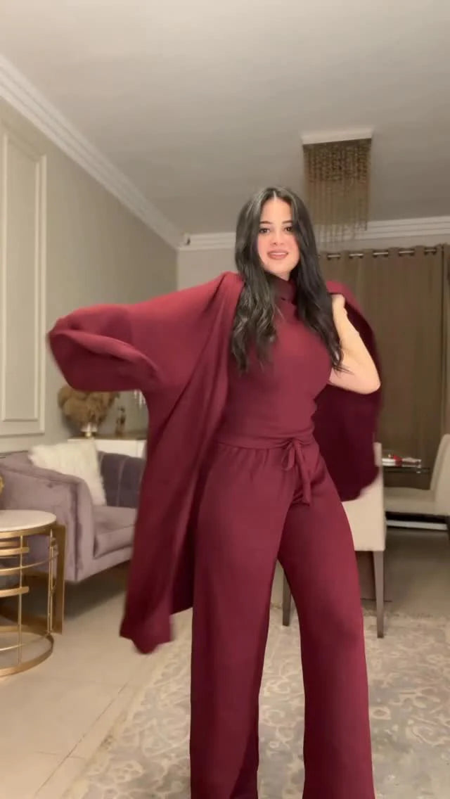 CH-604 Winter Glam 3-Piece Fleece Outfit