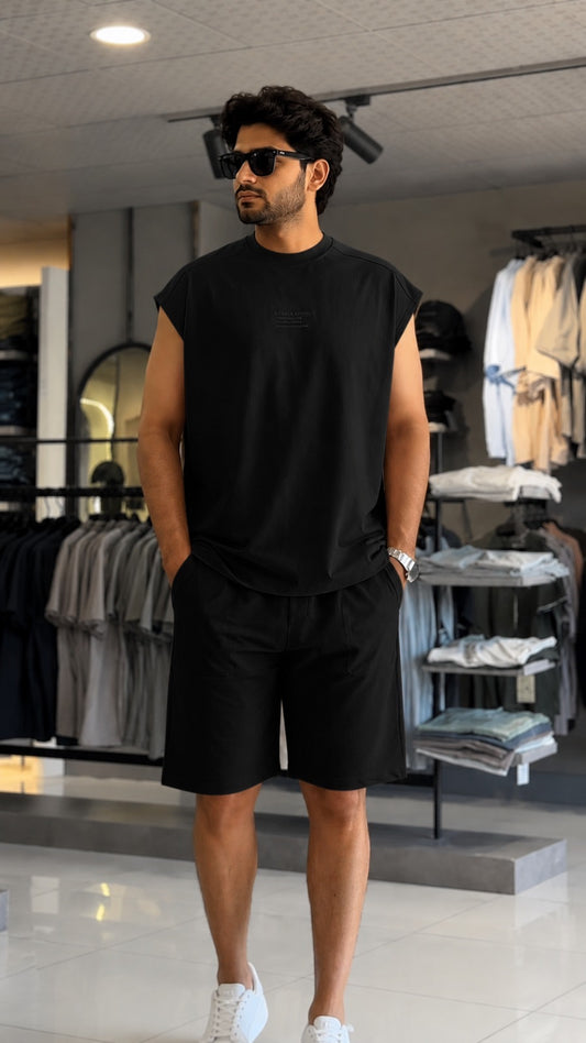 LI -135 Cc Apex Sleeveless Co-Ord Set