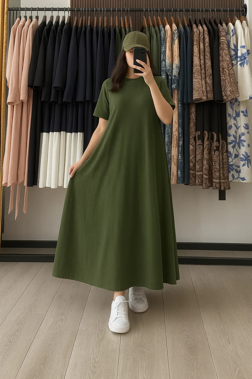 Ch # 560 Cc  Long Loose Summer Top
