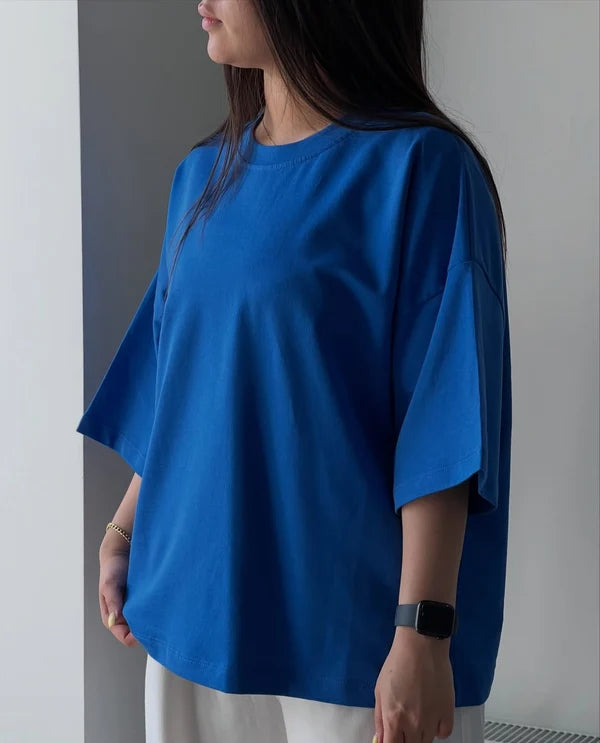CH - 6113 - Downtown Oversized Tee |CLEVERCLOTHER