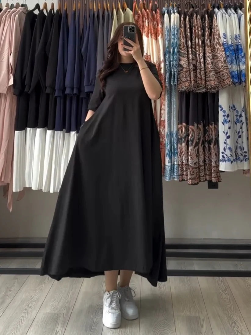 Ch # 560 Cc  Long Loose Summer Top