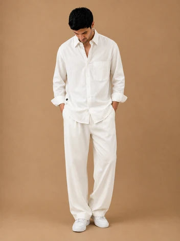CLEVER Luxe Linen Essential Co-Ord Set