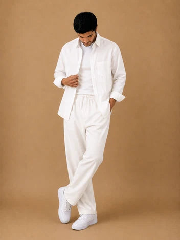CLEVER Luxe Linen Essential Co-Ord Set