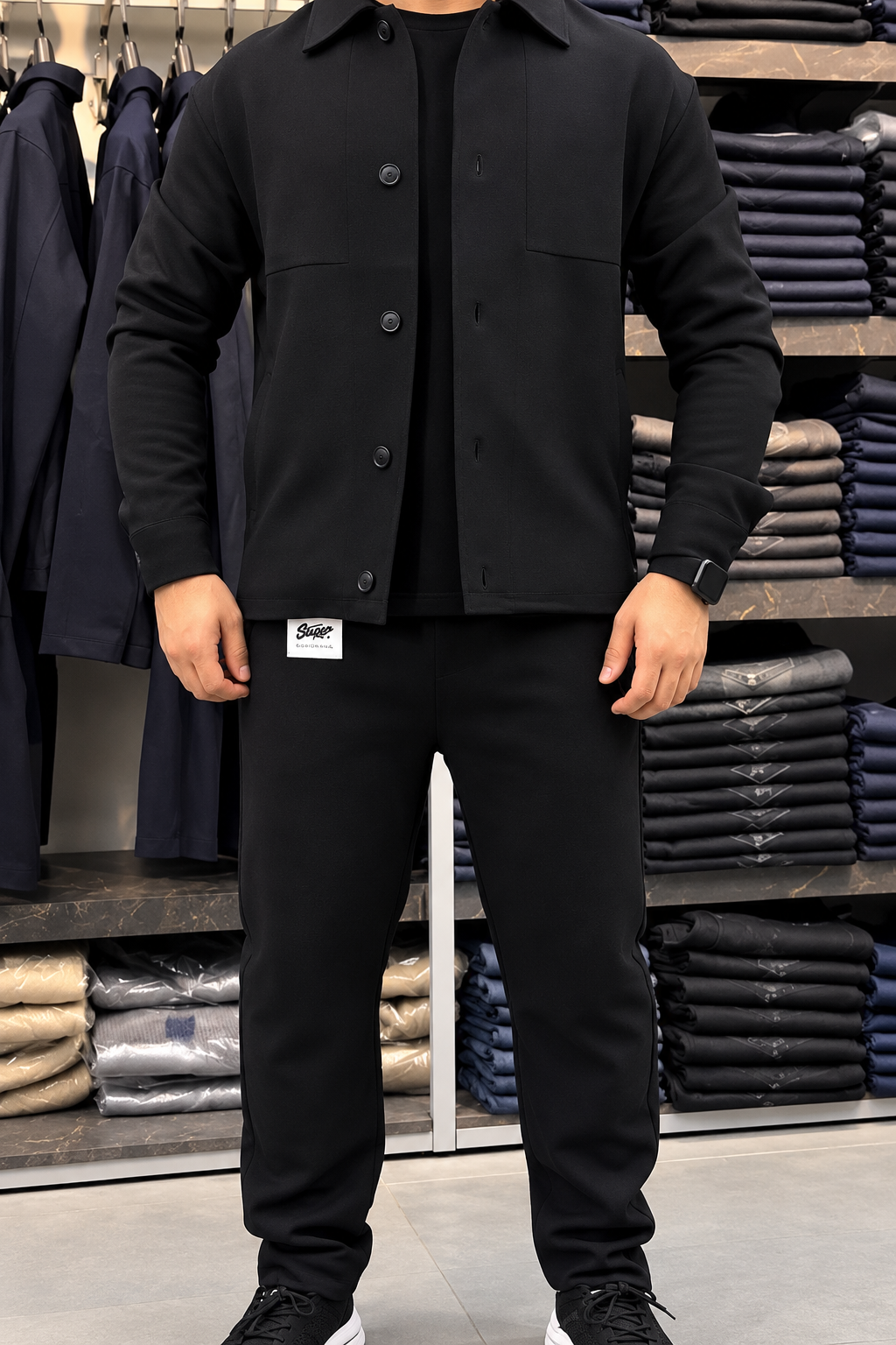 CC 3PC URBAN LUXE™ — Premium Jacket, T-Shirt & Trouser Set LI 187