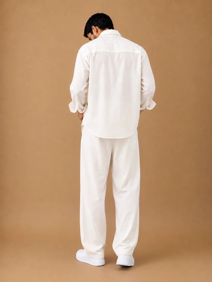 CLEVER Luxe Linen Essential Co-Ord Set li 161