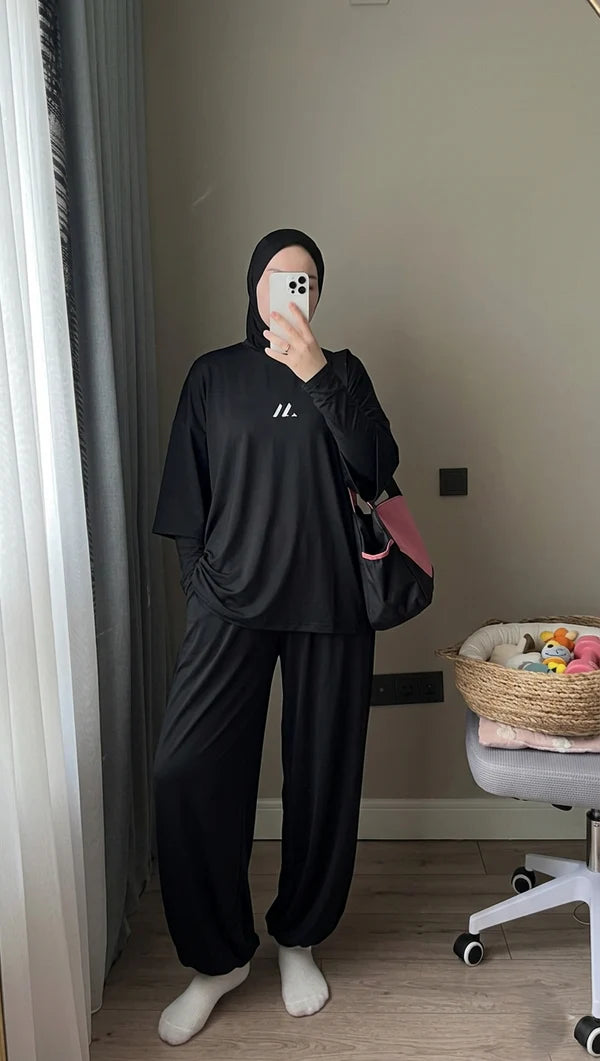 Ch 6049 - Urban Modesty Co-ord Set |Cleverclother