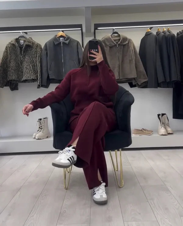 CH 522 Bootcut Fleece Co-ord Set For Winter
