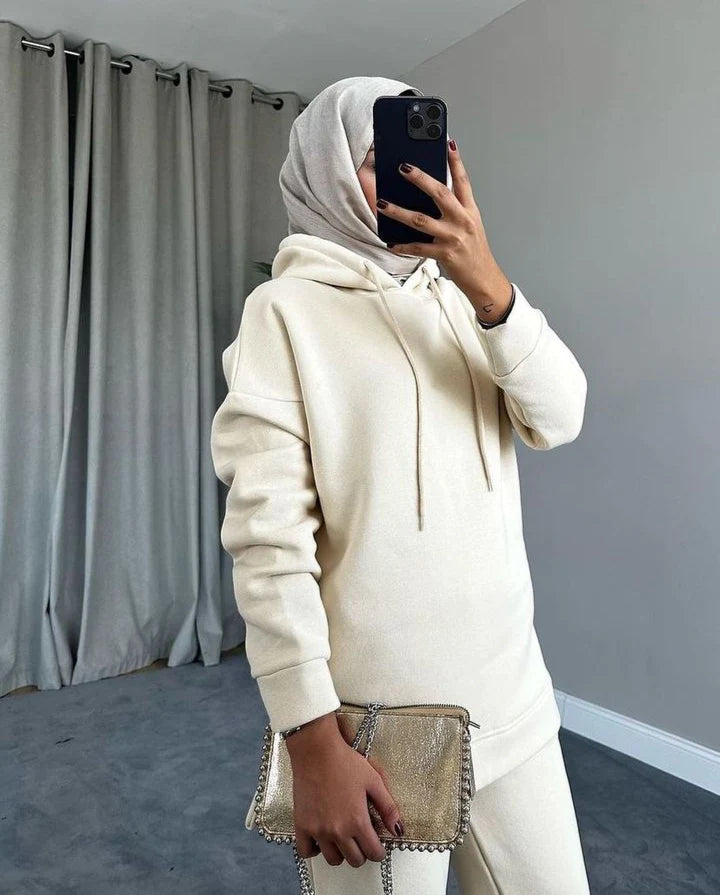 Cc Hooded Winter Fleece Tracksuit CH 400