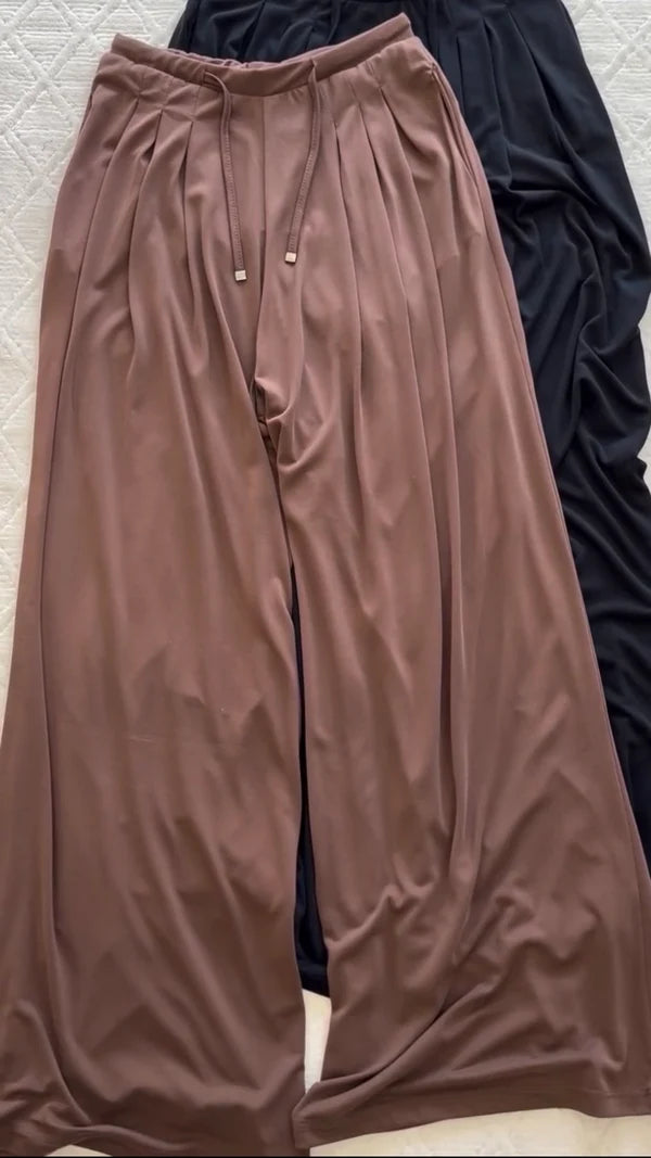 CH - 6104 - Breeze Pleated Pants |CLEVERCLOTHER