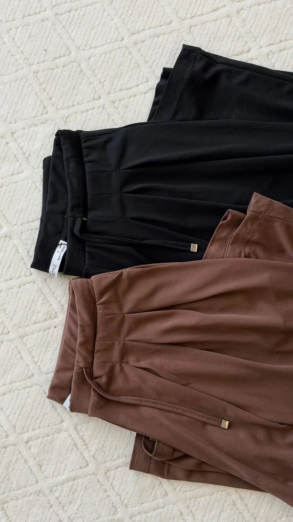 CH - 6104 - Breeze Pleated Pants |CLEVERCLOTHER