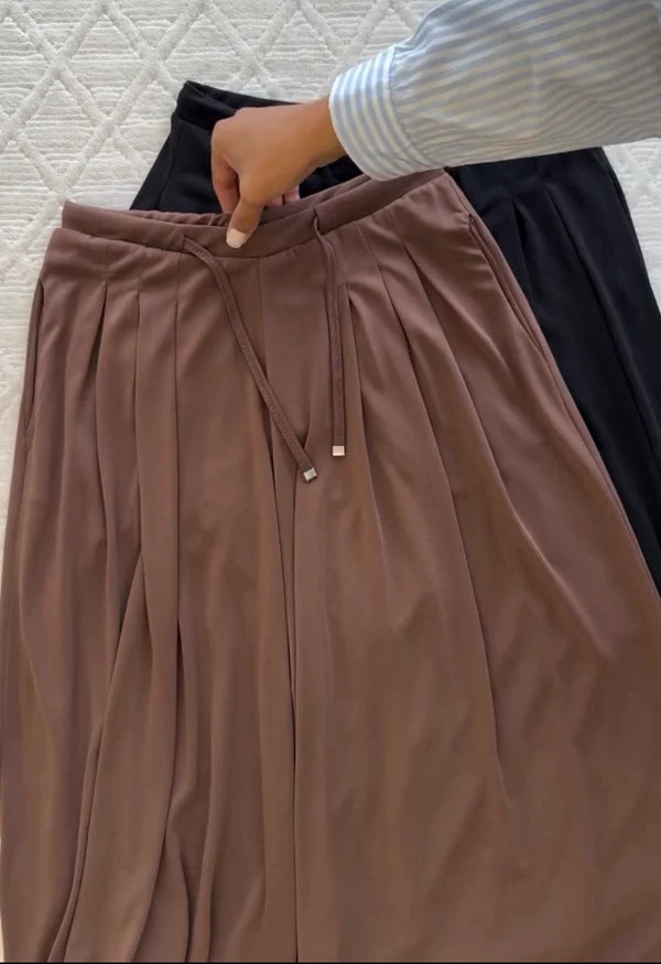 CH - 6104 - Breeze Pleated Pants |CLEVERCLOTHER