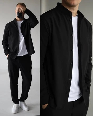 LI-100 | Cleverclother | Refined Layered Luxe Ensemble