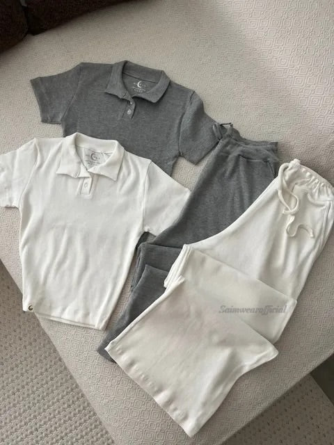 CH - 6092 - Apex Polo Co-Ord Set |CLEVERCLOTHER