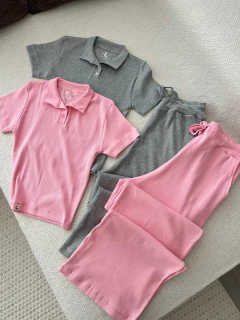 CH - 6092 - Apex Polo Co-Ord Set |CLEVERCLOTHER