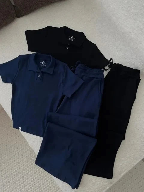 CH - 6092 - Apex Polo Co-Ord Set |CLEVERCLOTHER