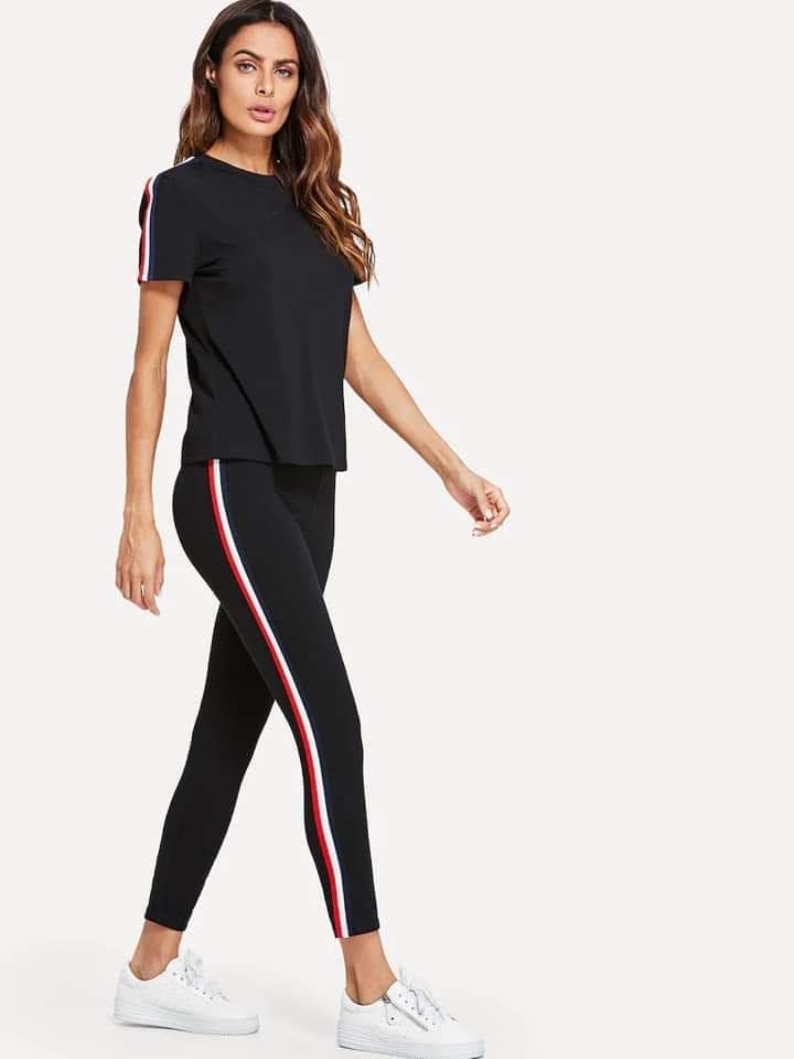 CC Side Stripe Track Suit SW # 0052