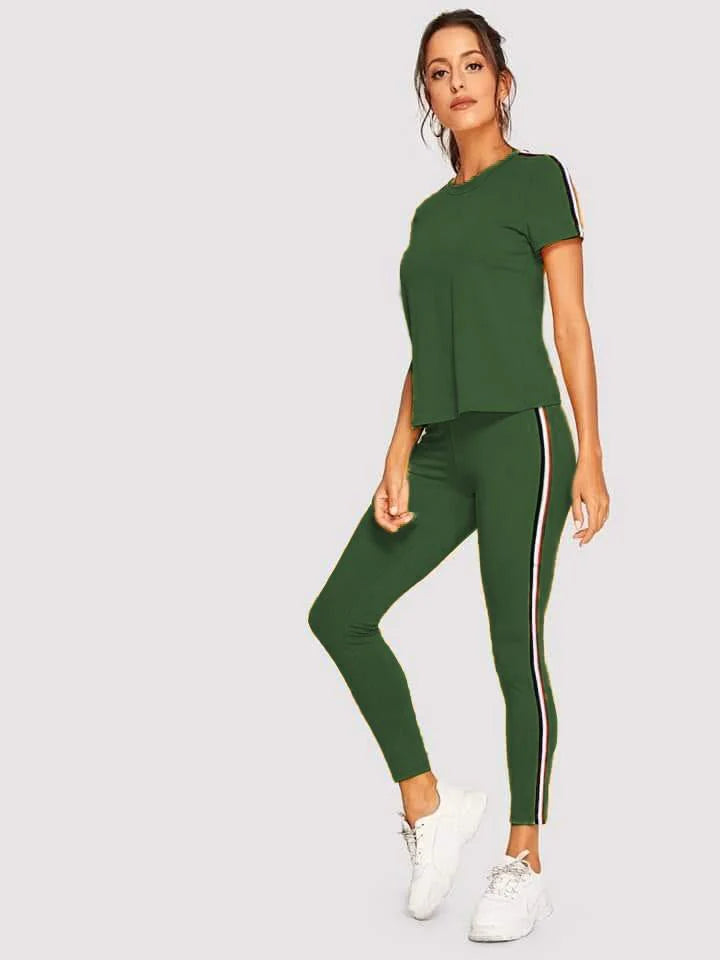 CC Side Stripe Track Suit SW # 0052