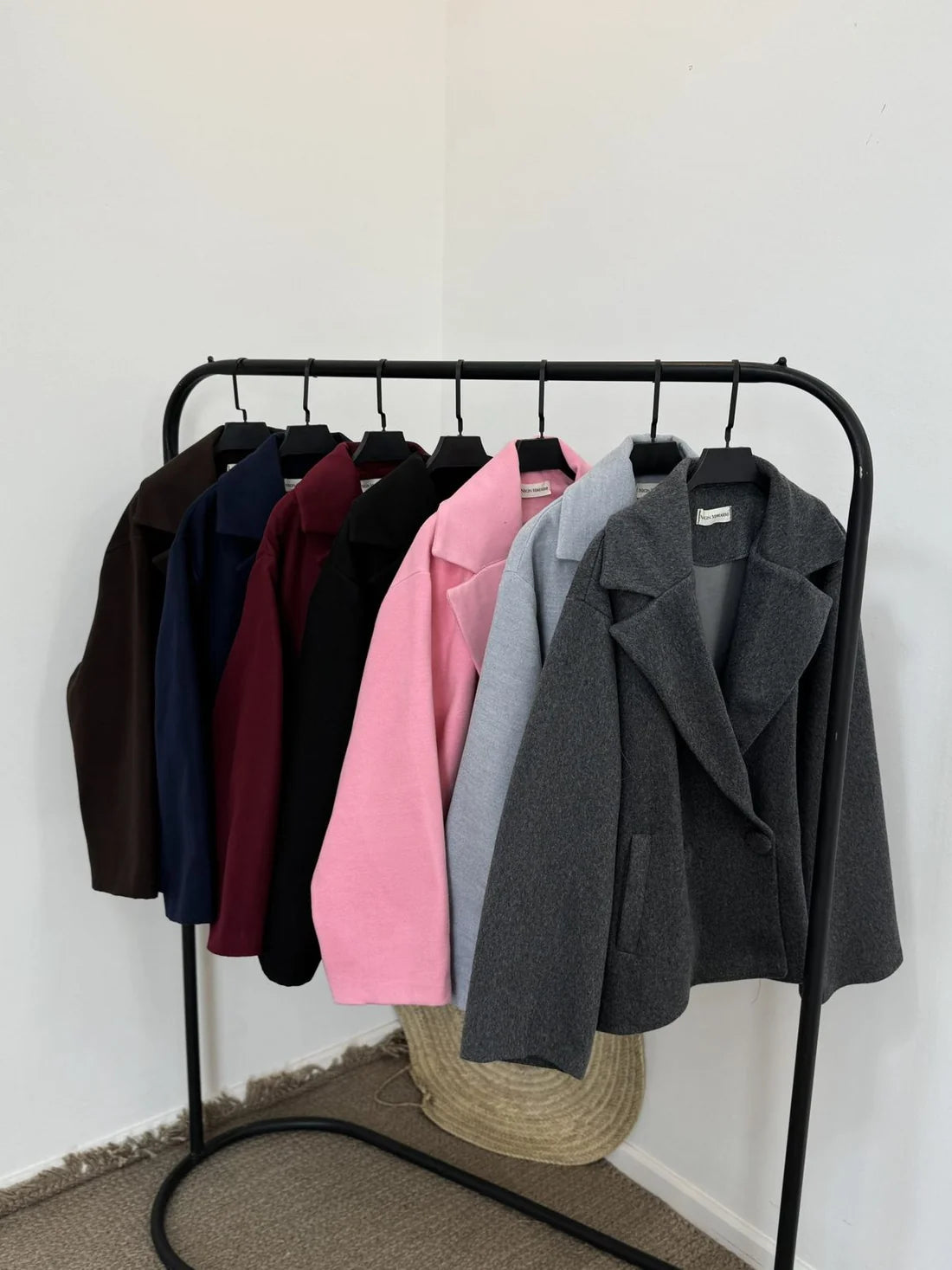 CH - 581 Heritage Double Button Fleece Coat - CleverClother