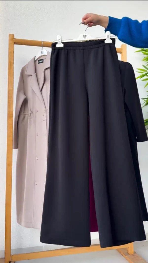 CH 622 - Women’s Elegant Drawstring Long Coat Dress – Winter Wear CleverClother