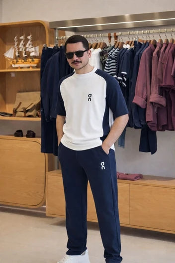Cleverclother MENS ATHLETIC TRACKSUIT- SLIM FIT ACTIVEWEAR SET