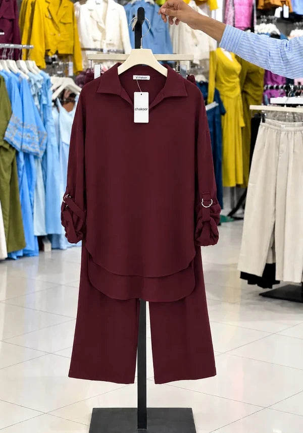 CH - 6129 - Semi Formal Co-rd Set |Cleverclother