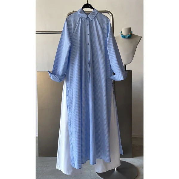 CH - 6127 - Skyline Striped Co-ord Set |Cleverclother