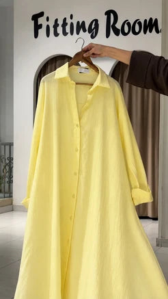 Ch 6109 Dune Drape Tunic Overseized Shirt Cleverclother