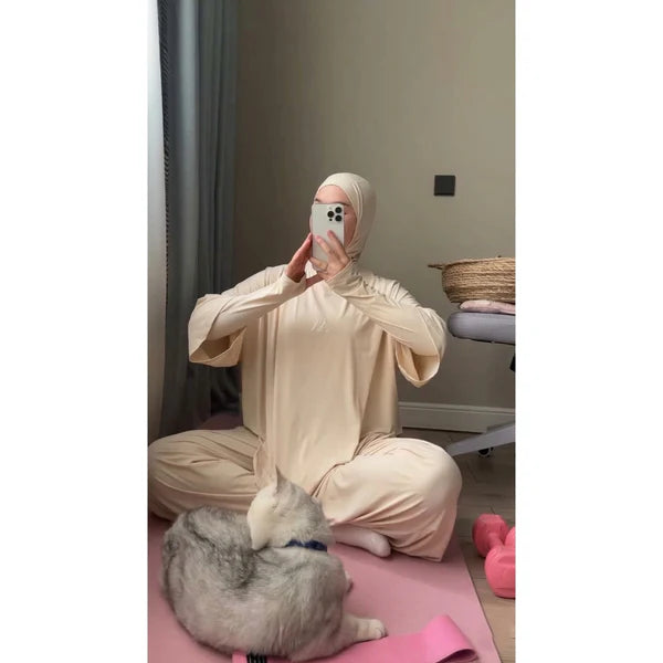 Ch 6049 - Urban Modesty Co-ord Set |Cleverclother