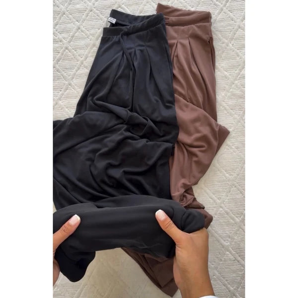 CH - 6104 - Breeze Pleated Pants |CLEVERCLOTHER