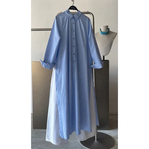CH - 6127 - Skyline Striped Co-ord Set |Cleverclother