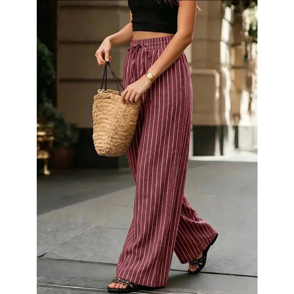 CH - 6137 - Everyday Elegance Trousers Pant |Cleverclother