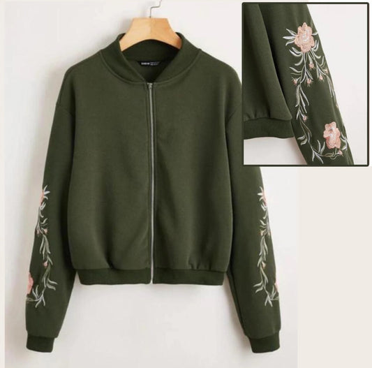 Cc Embroidery Jacket