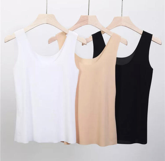 CC  Set of 3 Soft Cotton Tank Top